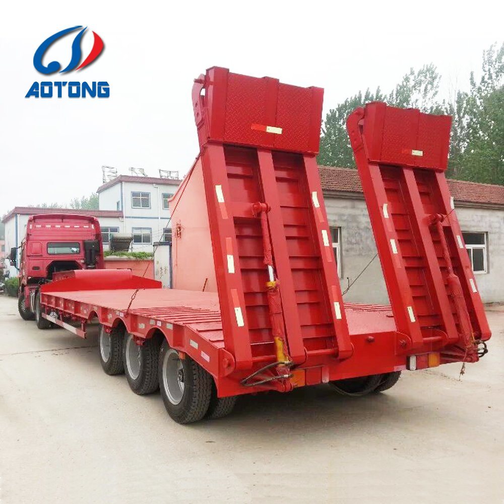 Semi-Trailer Hydraulic Axis Steerable Cast Semi Trailer for Multi Axles Bridge Girder Transport