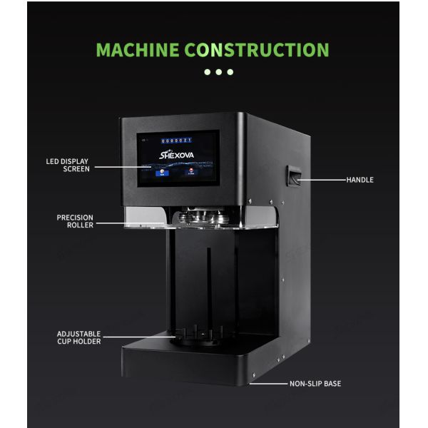 Commercial Non Rotated Type Automatic Can Sealer For Beverage Juice Soda Can