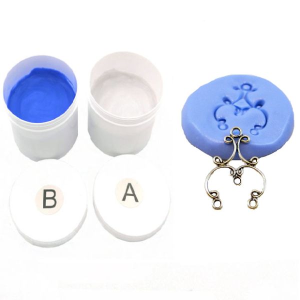 Fast Cure Odor Free Silicon Mold Putty For Low Melt Metal Crafts Molds Making