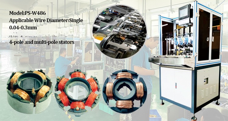 Intelligent Automation Equipment Motor Stator Winding Machine for 5 kVA Transformer