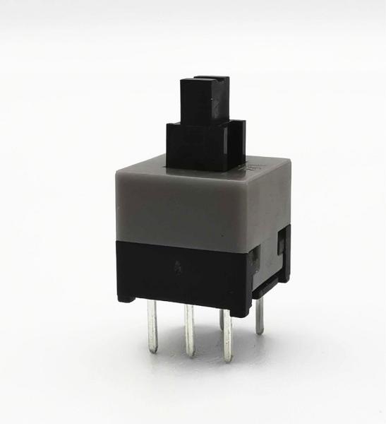 Quality 6P DIP 8.5x8.5 Lock And Non Lock Push Button Micro Key Switch for sale