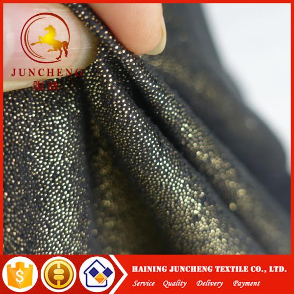 Quality printed knitting suede fabric cheap Sales promotion for garments and home textiles for sale