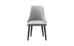 Natural Beauty Solid Wood Dining Chairs With Upholstered Seat
