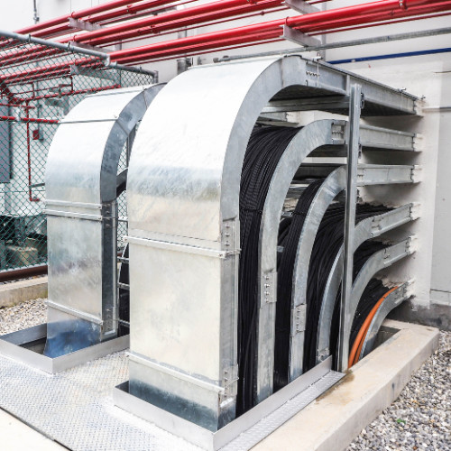 Galvanized Coil Cable Tray Roll Forming Line Machine with PLC Control System