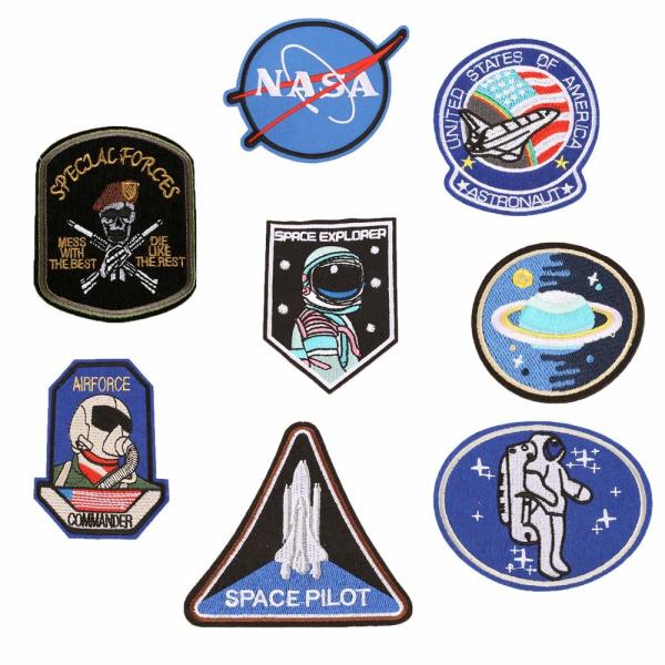 Quality Personalized Uniform Custom Woven Patches / Embroidered Logo Patches for sale