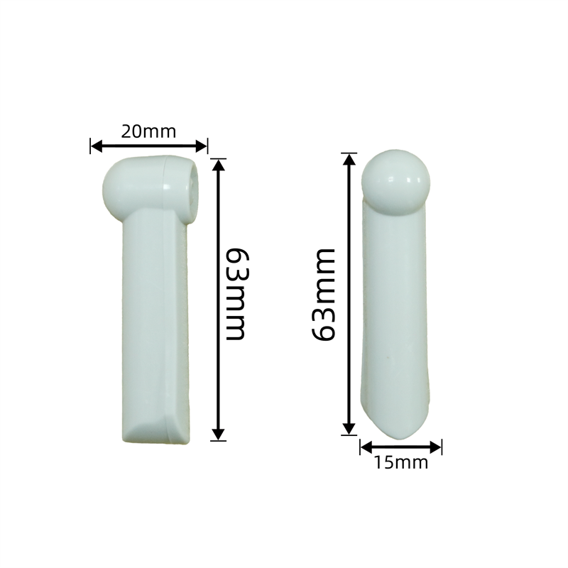 Supermarket Retail Store 63mm Grey EAS 58KHz Security Hard AM Tag