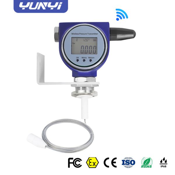 Yunyi Wireless Remote Tank Level Monitor Submersible Corrosion Resistant Sensor for Agricultural Water Reservoir Management