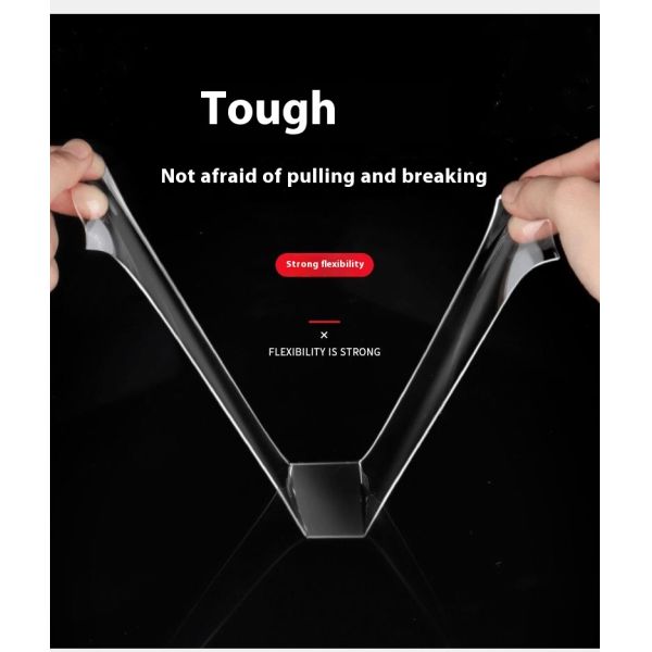 Custom Nano Strong Adhesive Double-Sided Tape Transparent Washable Removable Car Mount Acrylic Adhesive