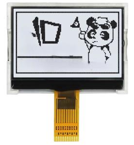 Industrial Graphic LCD Screen 2 Inch LCD Module Wiht MUC Interface