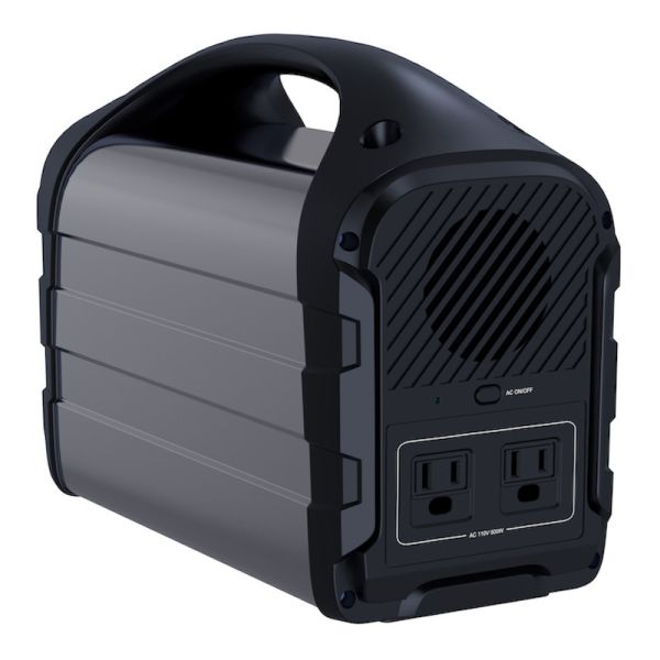 Custom Outdoor Portable Camping Power Station Aluminum Shell 500W 300 X 160 X