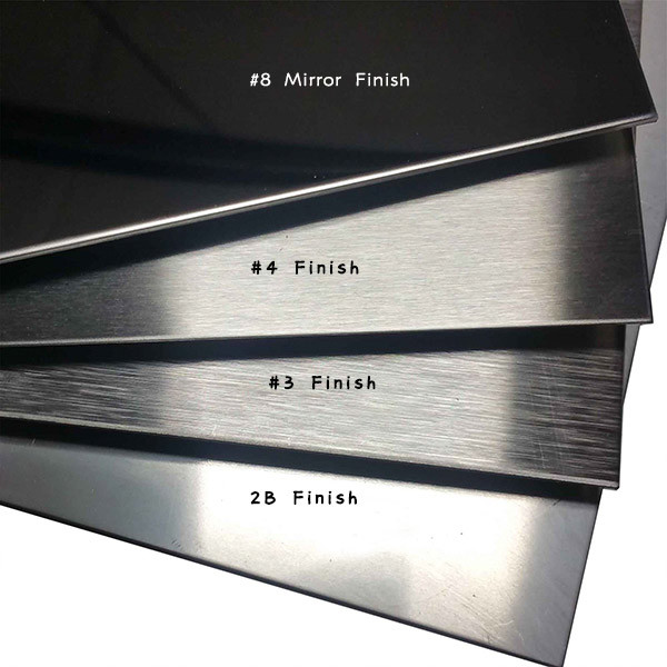 0.4mm Stainless Steel Metal Plate 300 Series 2D 2B BA Slit Edge 150mm