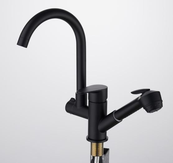 35mm 360 Degree Extendable Kitchen Sink Detachable Faucet Deck Mounted