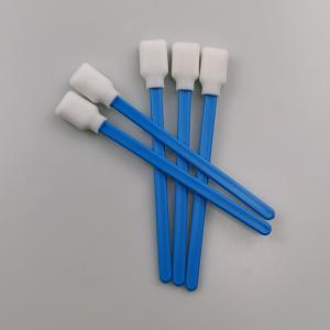 China PP Stick Rectangle Foam Tip Cleaning Swabs For Printer wholesale