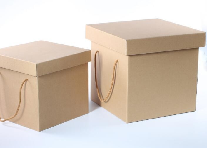 Custom design gradient color luxury paper packaging gift box with lid,Paper Flower Box Florist Bouquet Box Packaging Ros