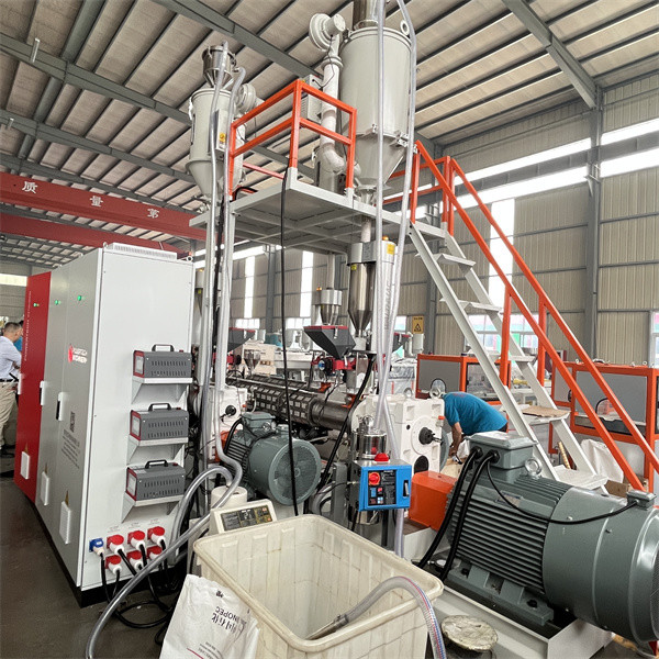 Siemens PLC Controlled Pipe Extrusion Machine ABA/ABC Structured Pipes Line