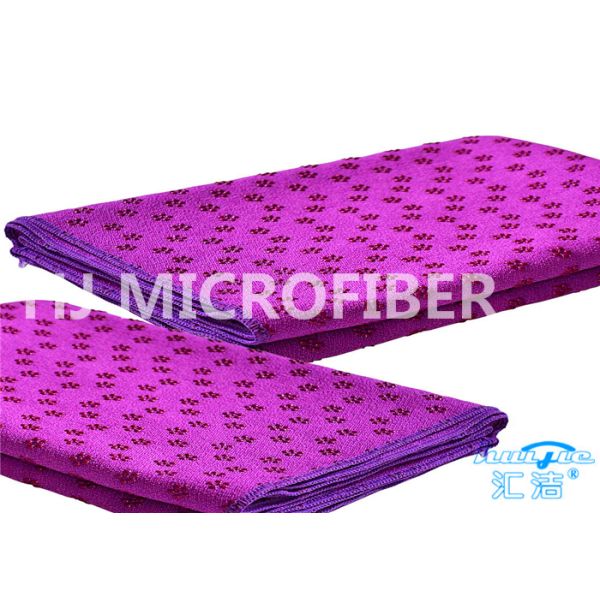 Quick Dry Large Microfiber Sports Towel For Swimming , 100% Polyester / Eco PVC