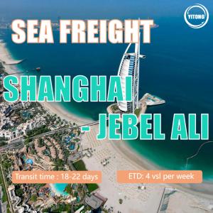 China Sea Cargo From Shanghai To Jebel Ali, UAE wholesale