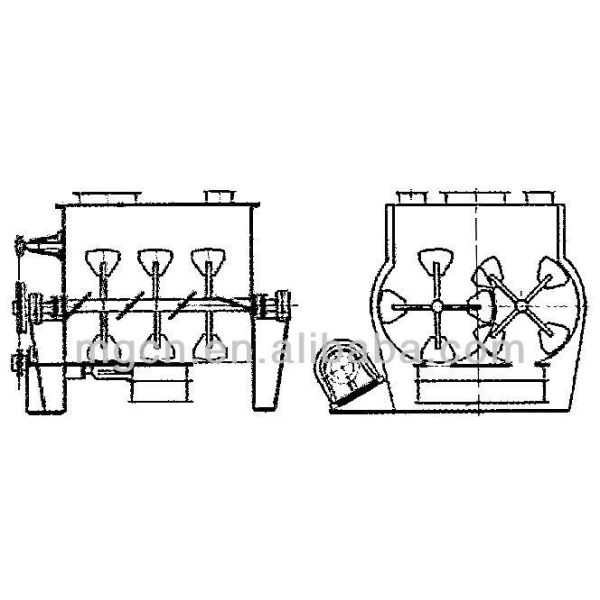 Semi Automatic Tile Adhesive Machine For Cement Sand Mixing And Packing