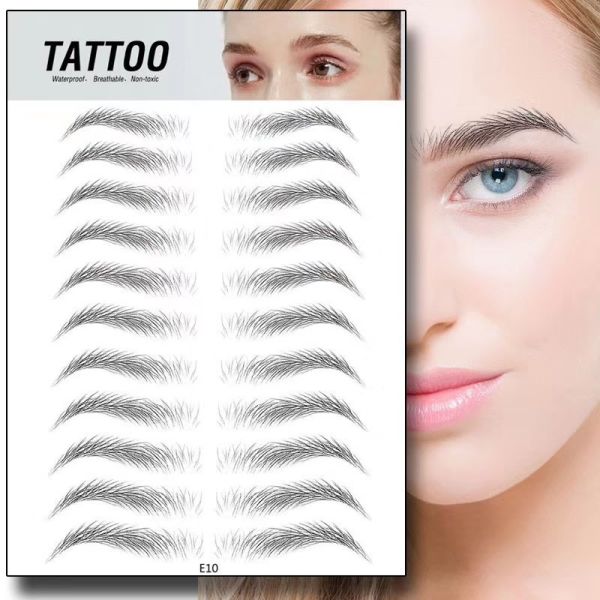 Water Proof Microblading Accessories Disposable Eyebrow Stamp For Tattoo