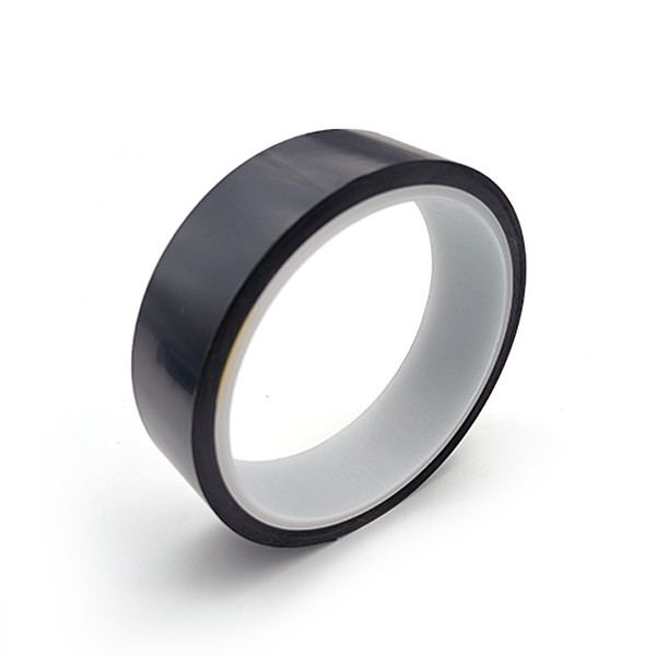 China Black Thermal Conductivity Heat Resistant Adhesive Tape ESD Polyimide Film wholesale