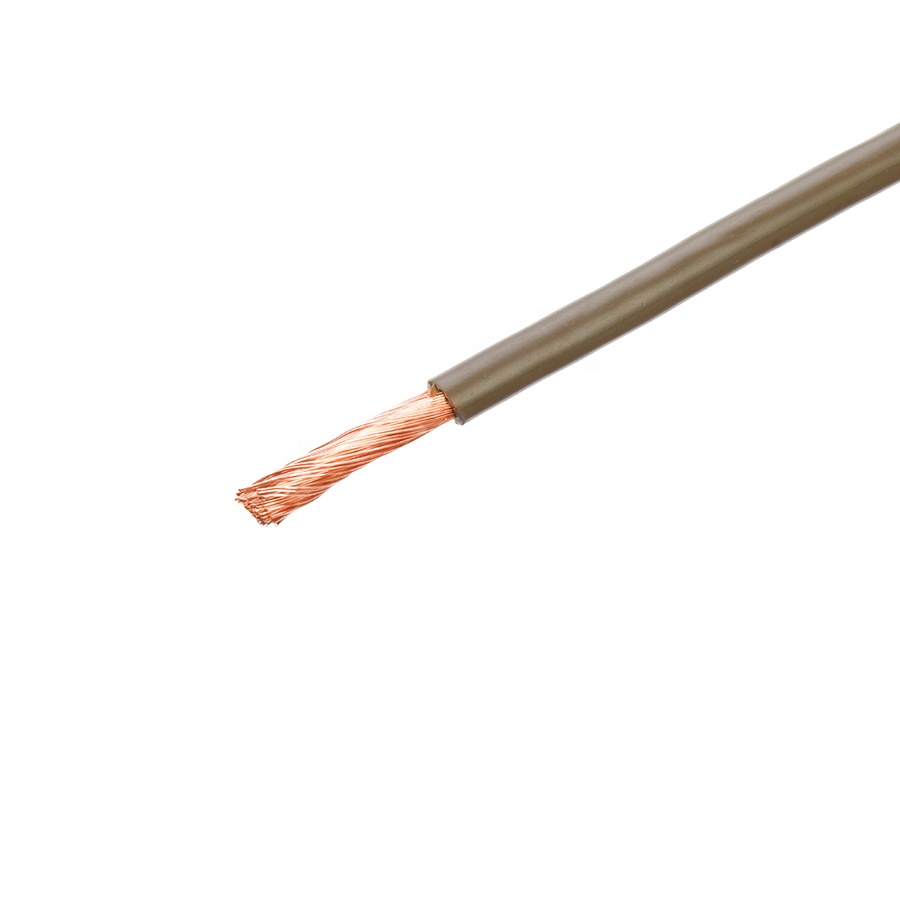 VDE H05V-K Stranded Single Flexible Cable PVC Copper Turkey Power Cable for Overhead Electrical Applications VDE Standard