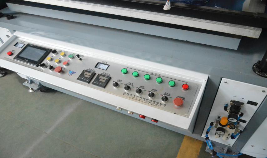 Automated Single Color Non Woven Screen Printing Machine / Roll To Roll Screen Printing Equipment