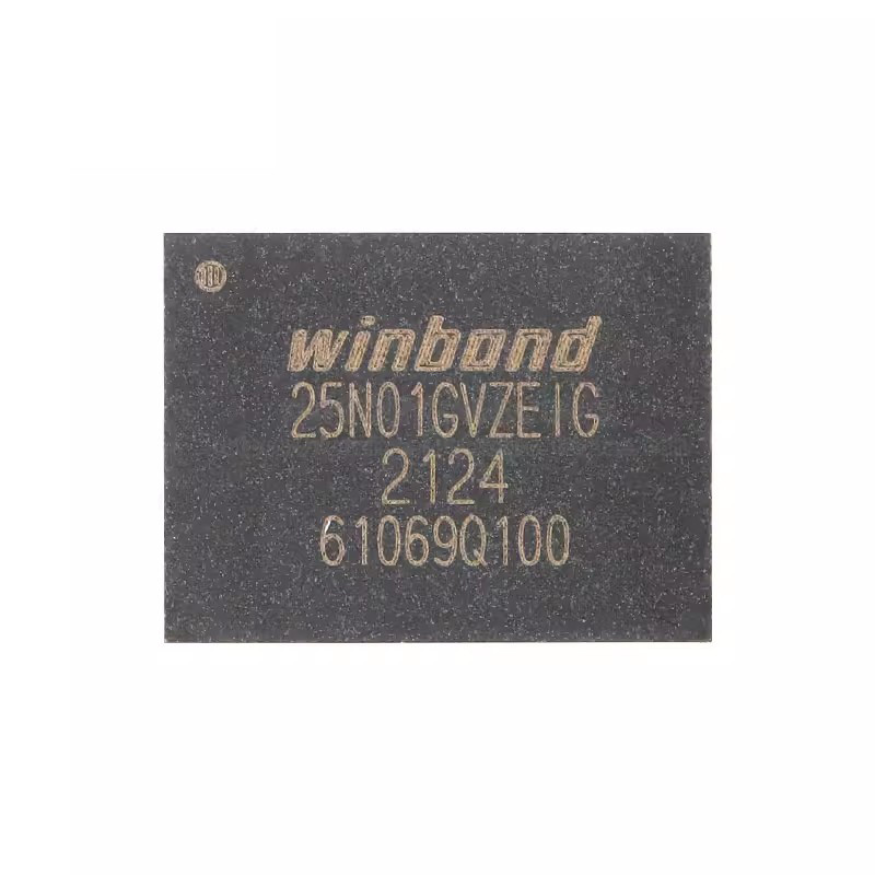 128MB 104MHz Spi Nor Flash Programmer 8-Bit Chip W25N01GVZEIG