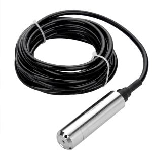 China Submersible Level Sensor 4-20mA Throw-In Type Liquid Level Sensor 24V DC Input Liquid Level Transmitter,0-5M Measuring Range wholesale