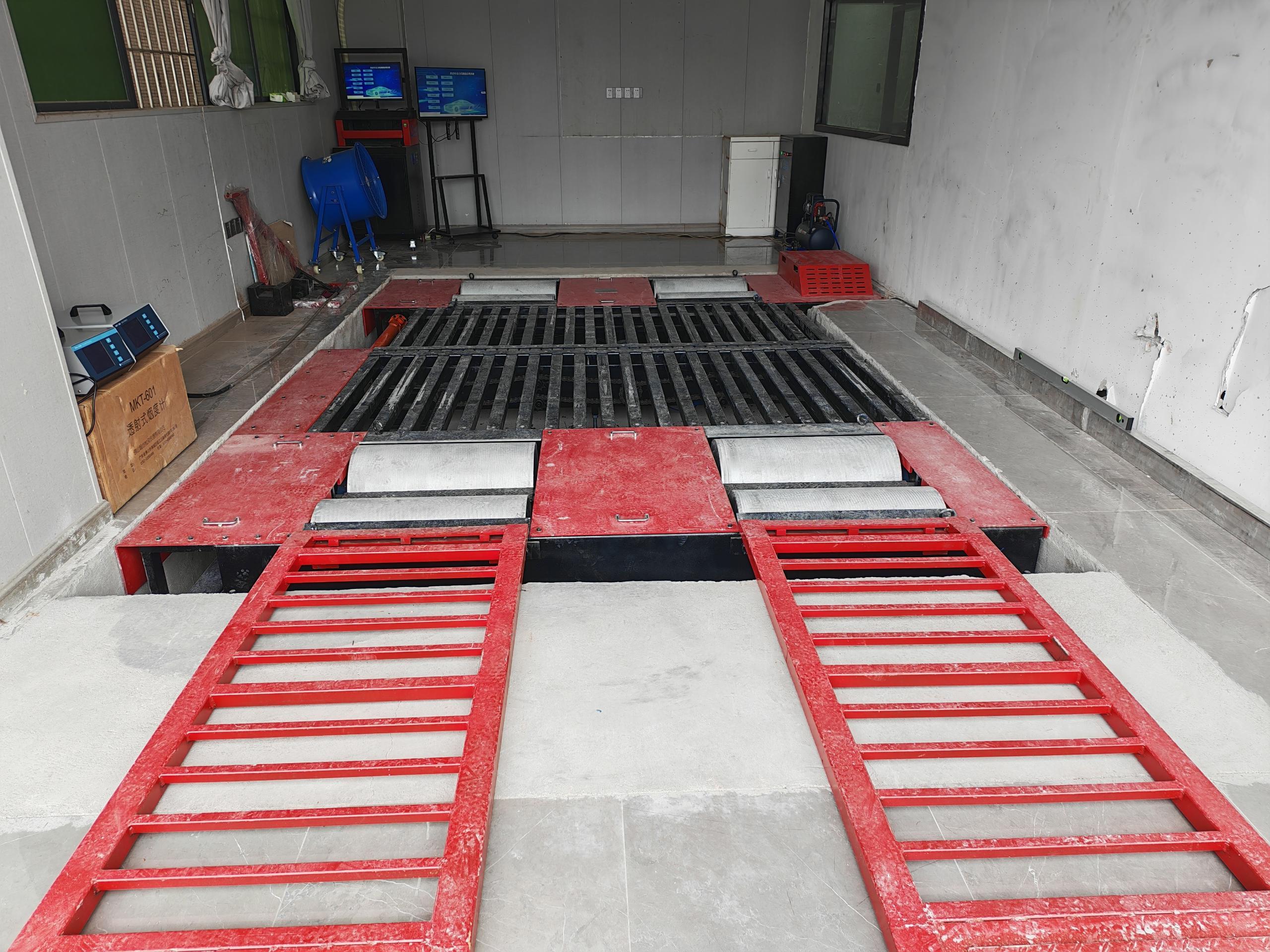 Carteskj 4WD 1000hp Vehicle Chassis Dynamometer horse power machine Vehicle Test Lane Vehicle inspection equipments