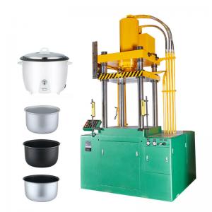 Non Stick Inner Outer Cookware Production Machine 4 Column 2 Beam Hydraulic Press Type