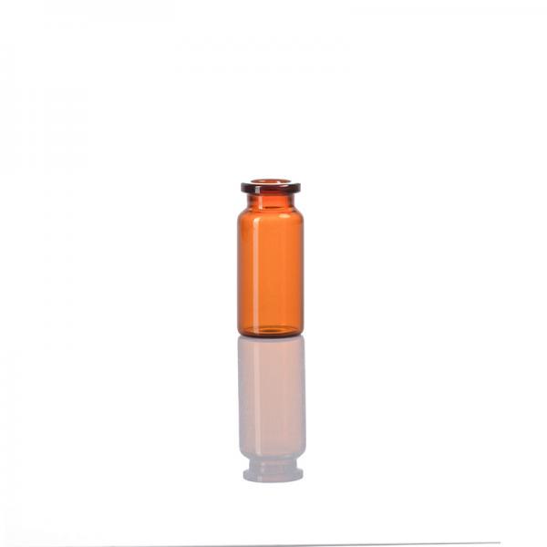 Quality 7ml amber low borosilicate tubular glass vial for sale