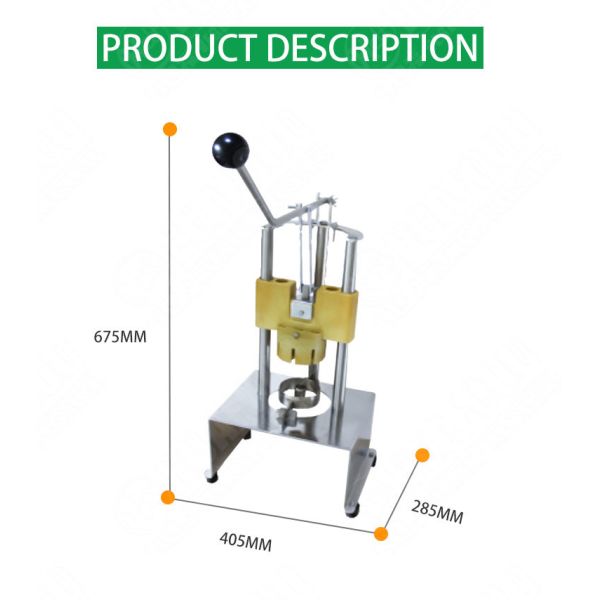 SUS304 Manual Pineapple Peeler Peeling Jackfruit Skin Removing Machine For Pineapple