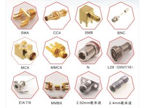 China 40GHz Straight 180 Degree RF Coaxial Connector For Electronics wholesale