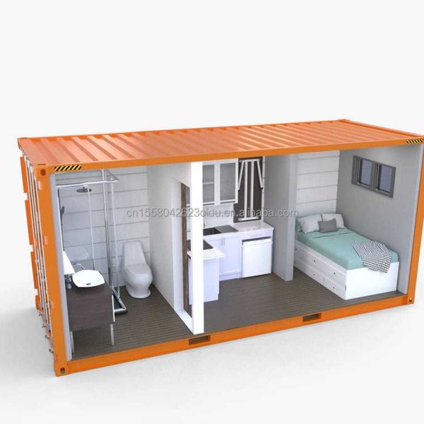 Modern Design 40ft Folding Expandable Flat Prefabricated Container House with Good Prices and Aluminum Alloy Windows