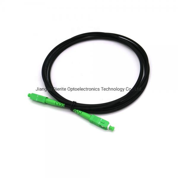 Outdoor FTTH Fiber Optic Drop Cable Patch Cord Sc to Sc Simplex Sm Drop Cable for FTTH Communication