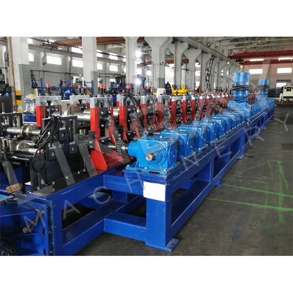 5 Tons 380V Strut Channel Roll Forming Machine Gearbox Drive