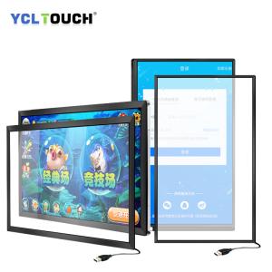 China 27 Inch IR Touch Screen Frame 16:9 Large Multi Touch Screen Panel Kit on sale