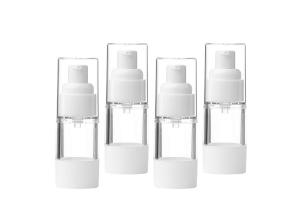 China AS / PP Airless Cosmetic Bottles Smooth Surface Shatter Resistant wholesale