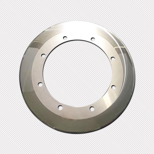 Quality Rotary Slitter Blades Knives Single Bevel 0.5-2 Mm TC Blades Fits Most Machines for sale