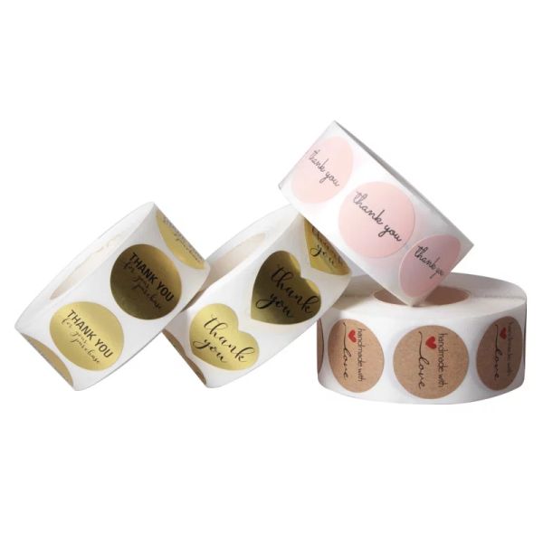 Diy Christmas Gift PMS Packaging Stickers Labels Kids Cartoon Label