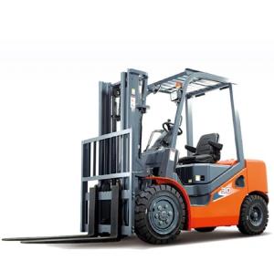 China 2-4 Ton Diesel Forklift with Euro 3/5 EPA Engine and Fork Width of 550mm or 685mm wholesale