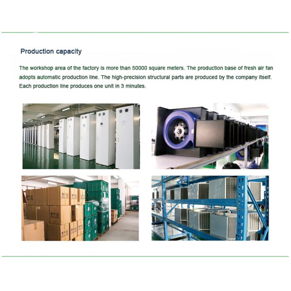 Silent Duct Fan 589 CFM 280m2 Ceiling Mounted ERV Efficient Purification
