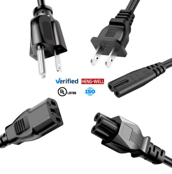 Quality 7A-10A 125V USA Power Extension Cord  with Nema5-15P Plug for sale