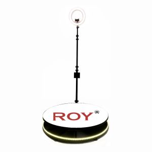 Remote Control 360 Camera Photo Booth Ring Light Slow Motion 80cm 100cm