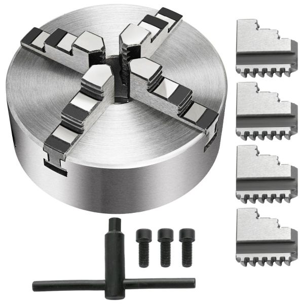4 Jaw Self Centering Chuck Manual Lathe CNC 250mm