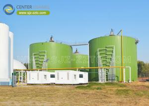 China Center Enamel Provides Anaerobic Digester Tanks For Lesotho Biogas Project wholesale