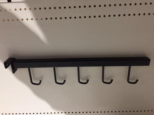 Quality Supermarket Shelf Hook Beam Shelf Hook Display Metal Single Line for sale