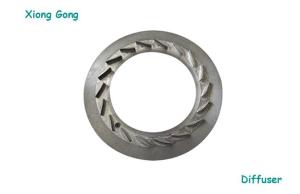 China Turbocharger Diffuser ABB Turbocharger Spare Parts TPS Series Custom Made wholesale