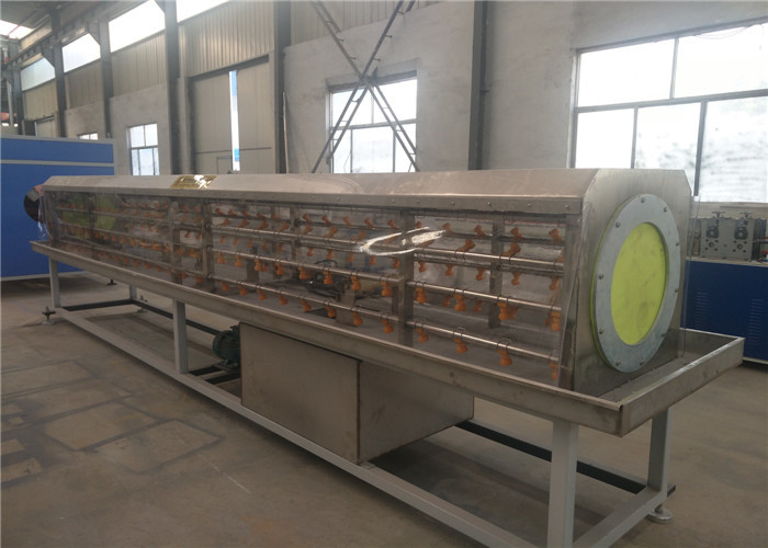 PE Plastic Extrusion Line , PE Cool And Hot Water pipe Production Line