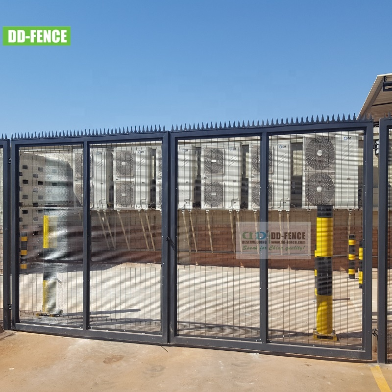 Farm Anticlimb Fencing And Gate With 358 Welded Mesh Panel